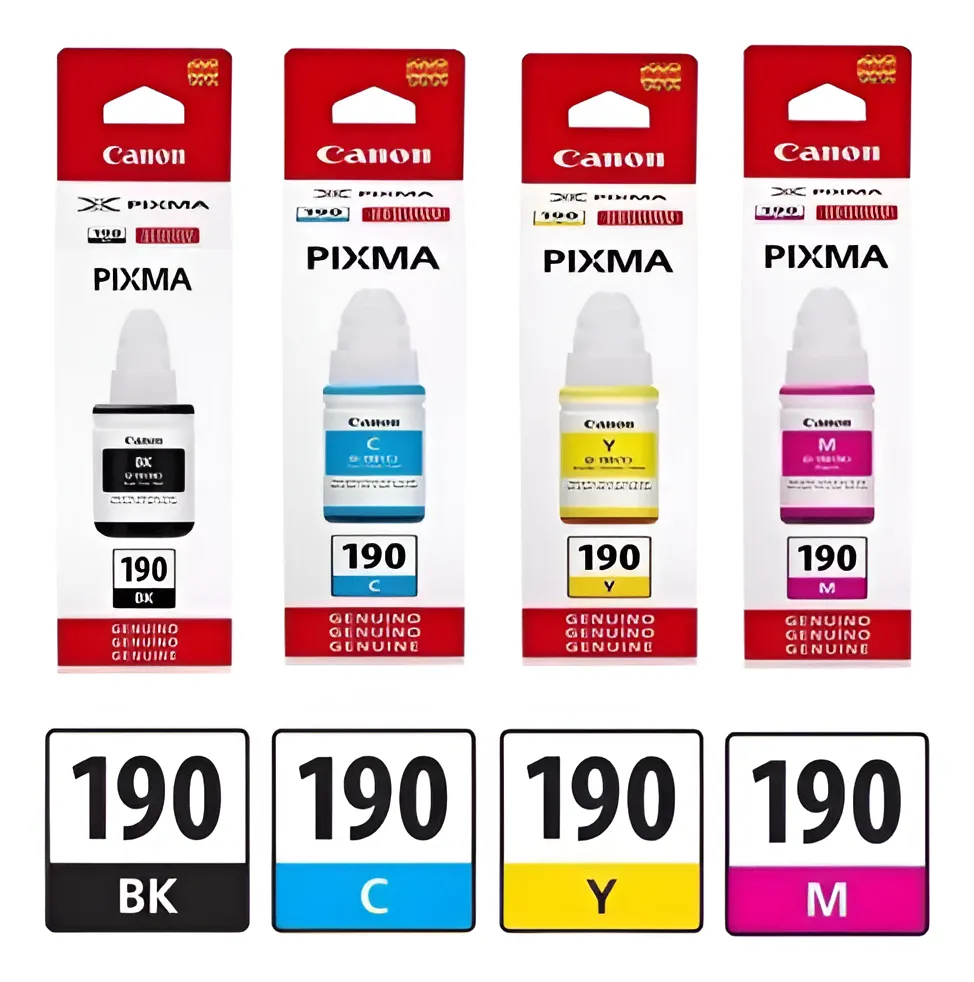 tinta canon original pack gi 190