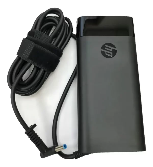 cargador original hp 90w pavilion punta azul